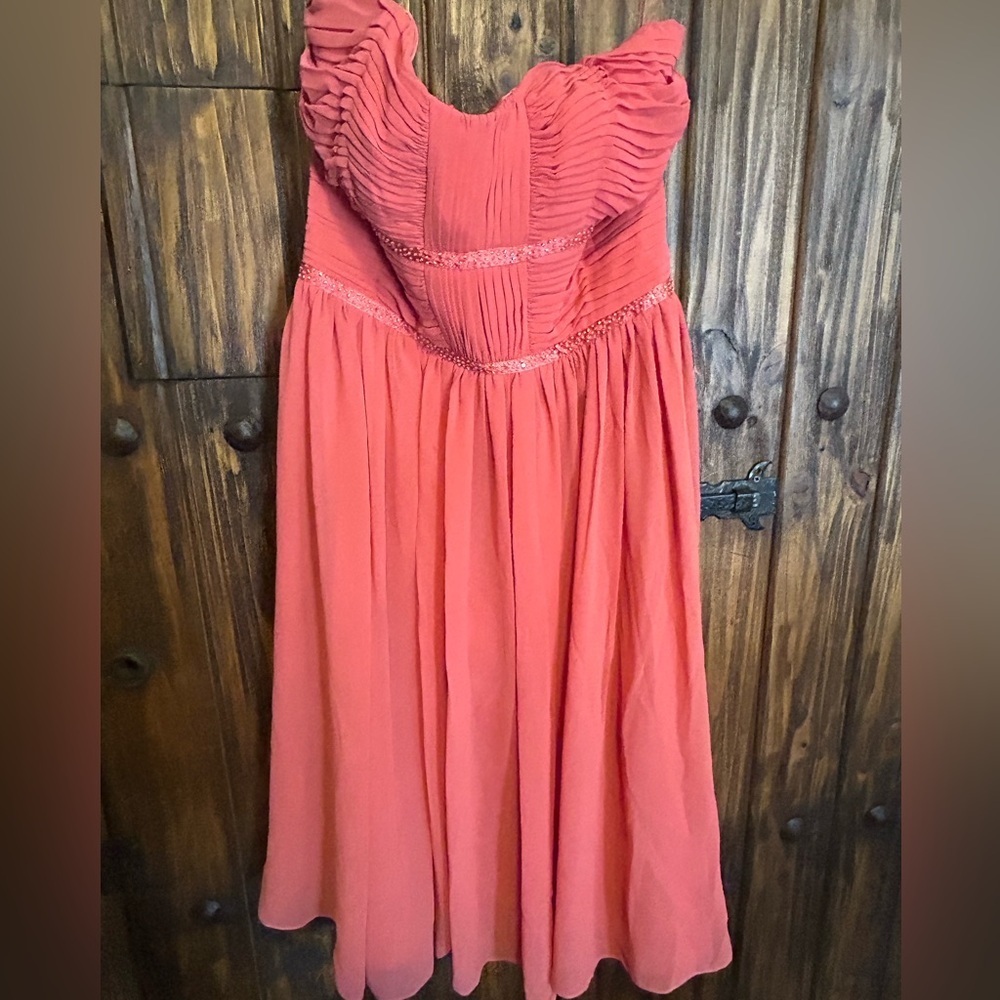 Coral Mini dress